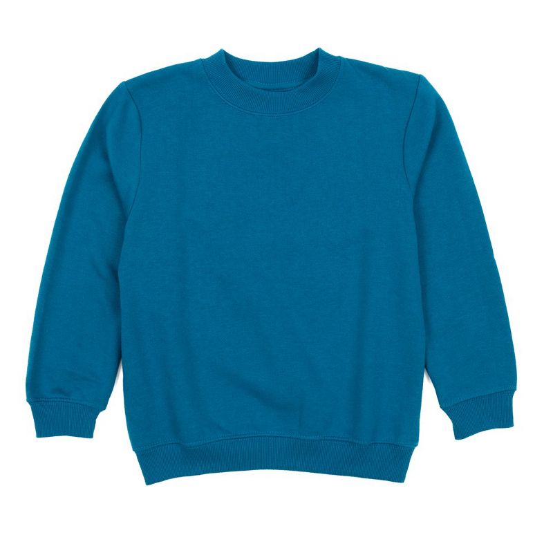 Leveret Kids Long Sleeve Boho Solid Color Sweatshirt, 1 of 3