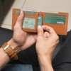 BEAFUP Men's Thin Wallet,Simple Leather RFID-Blocking Dual Folding Credit Card Holder Gives For Men Mini Wallet,Coin Wallet - 2 of 4