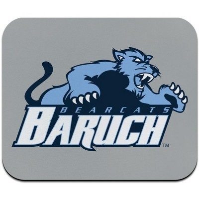 Baruch College Secondary Logo Low Profile Thin Mouse Pad