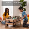 Best Choice Products 4-in-1 Multi Game Table, Childrens Arcade Set w/ Pool Billiards, Air Hockey, Foosball - 2 of 4