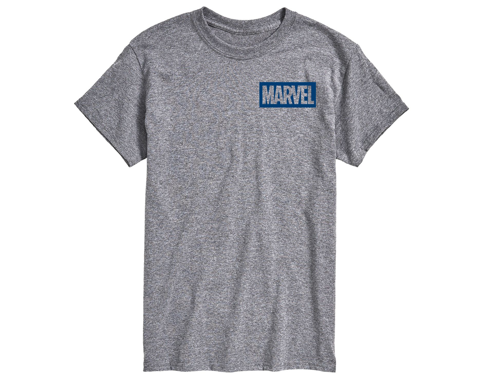 Men's Marvel Red Blue Spider Man Short Sleeve Graphic T-Shirt - Athletic Heather - 6X Big and Tall