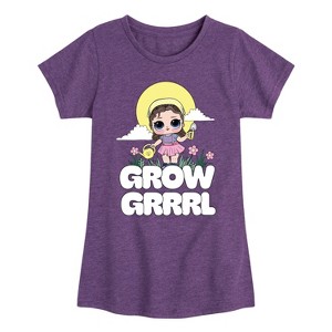 Girls' - LOL Surprise! - Grow Grrrl Fitted Short Sleeve Graphic T-Shirt - 1 of 4