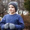 Britt's Knits Kid's Bonfire Gloves Rib Knit Gloves for Boys and Girls - 3 of 4