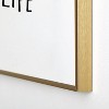 EnvyArt Cat Better Life Metal Framed Art Print - Deny Designs - 3 of 3