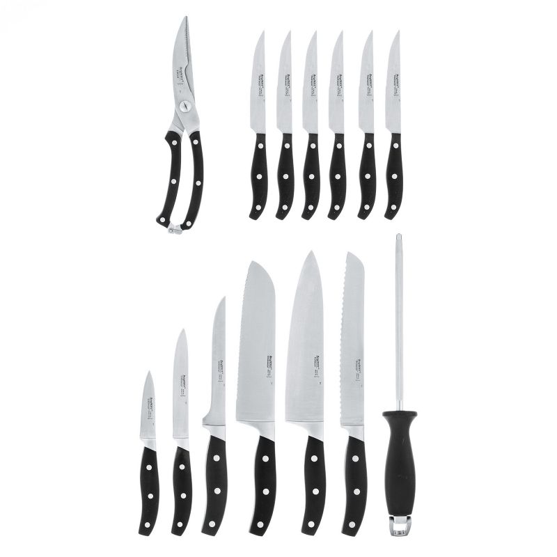 BergHOFF Essentials 15Pc Stainless Steel Knife Block Set, 4 of 17