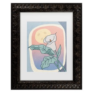Trademark Fine Art - Aylin Demir  Lily of the Night Matted Framed Art - 1 of 4
