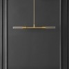 Vasei 2 Light 34" Pendant - PND4179 - Brass/Clear - Safavieh - 3 of 4