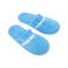 Unique Bargains Gold-Label Coral Fleece Disposable Slippers 1 Pair - 2 of 4