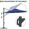 GustoWave Rotating 10Ft Patio Umbrella for Pool, Deck, Garden - 4 of 4
