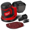 Milwaukee M18 18V Lithium-Ion Random Orbit Sander with Dust Canister and Hose Adapter : Milwaukee - 3 of 4