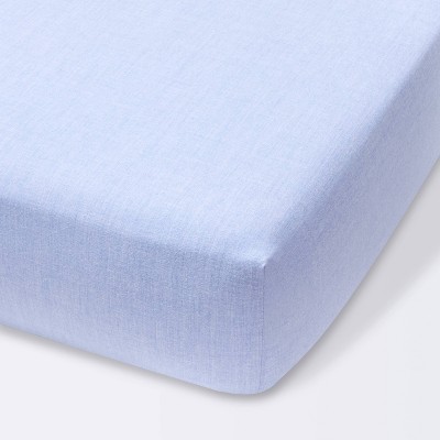 Fitted Crib Sheet Solid - Cloud Island™ Royal Blue