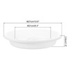 Unique Bargains Indoor Gardening Wear-resistant Plant Saucer 2 Pcs - 2 of 4