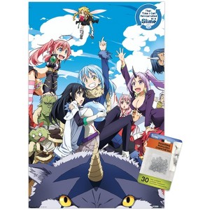 Trends International That Time I Got Reincarnated As A Slime - Group Unframed Wall Poster Prints - 1 of 4