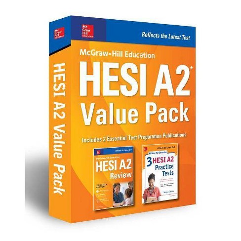 Mcgraw Hill Education Hesi A2 Value Pack By Kathy A Zahler Mixed Media Product - 