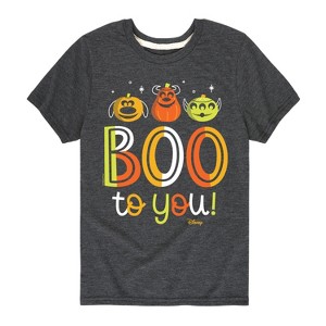 Boys' - Disney - Boo To You Short Sleeve Graphic T-Shirt - 1 of 4