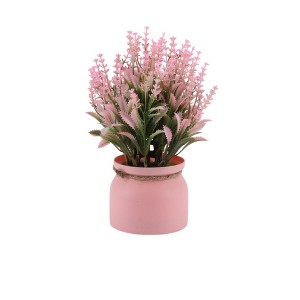 Unique Bargains Artificial Plants Tiered Festive Flower Cone Plastic 3.74"x3.74"x9.84" 1 Pc - 1 of 4