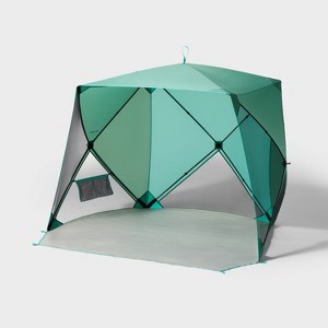 82.6''x70.8'' Beach 4 Person Shelter Green - All In Motion™ : Target