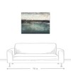 Creative Products Blue and Green Horizon 40x30 Canvas Wall Art - 3 of 4