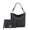 MKF Collection Viviana Vegan Leather Hobo Bag with Matching Wristlet by Mia K - 2 of 4