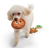 BARK Howly Jowly Holidays Santa's Snack Stash Food Shaped Plush Dog Toy - 3 of 4
