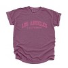Simply Sage Market Embroidered Los Angeles CA Garment Dyed Tee - 2 of 4