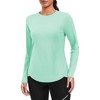 Pinspark Women Sun Shirt Long Sleeve Quick Dry Hiking Shirts with Thumbholes UPF 50+ Workout Tops for Outdoor Running - 3 of 4