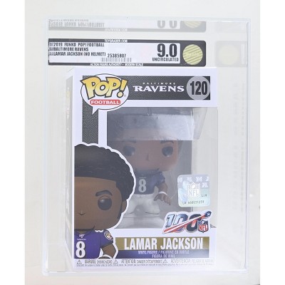 Funko Pop! LAMAR JACKSON #120 Baltimore Ravens NFL Football w/ protector