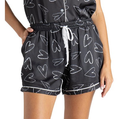 Hello Mello Women’s Beauty Sleep Satin Pajama Shorts