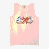 Simply Sage Market Coquette Ship Anchor Garment Dyed Tank - 3 of 3
