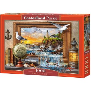 1000 Piece Jigsaw Puzzle, Marine to Life, Adult Puzzle, Castorland C-104581-2 - 1 of 4
