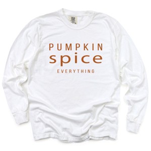 Simply Sage Market Pumpkin Spice Everything Garment Dyed Long Sleeve - 1 of 4