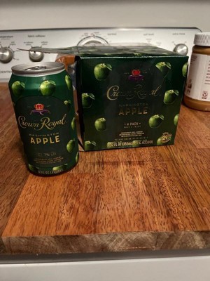 Crown Royal Washington Apple Whisky Cocktail - 4pk/12 Fl Oz Cans