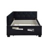 Twin Size Upholstered Daybed with Trundle for Bedroom - 2 of 4