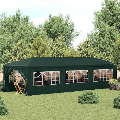 vidaXL Party Tent Anthracite Polyethylene, Steel Large