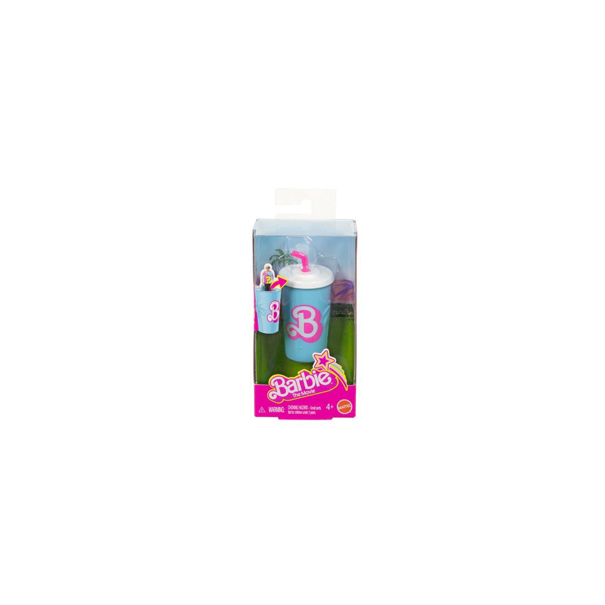 Mattel Barbie The Movie Mini BarbieLand Dolls Popcorn / Soda – Barbie Collection - thumbnail 3