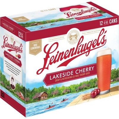 Leinenkugel's Lakeside Cherry - 12pk/12 Fl Oz Cans : Target