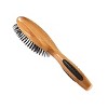 Bass Brushes Style & Detangle Hair Brush Premium Bamboo Handle with Professional Grade Nylon Pin Large Oval - 4 of 4