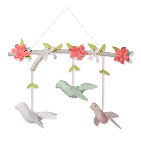 Hanging Décor Birds - Cloud Island - Pink : Target