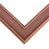 PosterPalooza | Square Contemporary Brown Picture Frame - UV Acrylic, Foam Board Backing, Hanging Hardware - 3 of 4