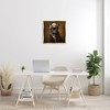 Stupell Industries French Bulldog Portrait Black Framed Floater Canvas Wall Art - 2 of 4