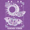 Girl's Lost Gods Cosmic Vibes Moths T-Shirt - image 2 of 4