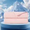 AENKYO Cooling Comforter for Hot Sleepers, Breathable Summer Bedding,Lightweight Breathable Bedding, Double-Sided Summer Quilt - 4 of 4