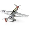 Model Kit North American P-51D Mustang Fighter Aircraft "Sweet Arlene" US Army Air Forces Steel Model by Metal Earth - 3 of 4