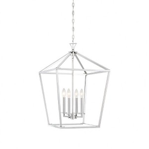 Savoy House Townsend 4 - Light Chandelier in  Polished Nickel - 1 of 4