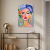 Art Remedy Jacinta s Hair with Flowers Beach Life Inspired Wall Art Unframed - 2 of 4