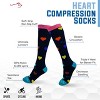 Bison Life Over The Calf Graduated Compression Socks for Women, Anti-Fatigue - 4 Pairs - 4 of 4