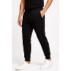 Mens 3 Pack Fleece Joggers Ultra Soft - 3 of 4