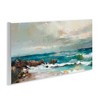 Stupell Industries Rocky Ocean Waves Wall Plaque Art, 17" x 7" - 2 of 4