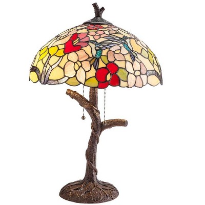 hummingbird tiffany table lamp