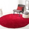 August Shag AUG900 Power Loomed Indoor Rugs - Safavieh - 2 of 4